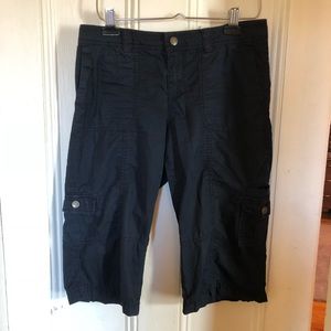 Navy-blue capris from GAP -  size 4